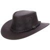 Australský klobouk kožený hnědý - BUSHIE KANGAROO