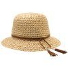 Dámský béžový letní klobouk Cloche