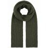Olivová vlněná šála – 100 % merino – Fiebig