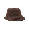 Hnědý voděodolný bucket hat do deště – Loevenich