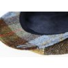 Bekovka Hatteras od Fiebig - Vlna / 8-Panel Cap Patchwork Harris Tweed Bakerboy