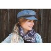 Námořnická kapitánka - Riders Cap Cotton - modrá bavlněná