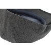 Luxusní šedá kašmírová bekovka od Fiebig - Driver cap Cashmere