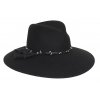 Dámský černý zimní  klobouk Hilary - Mayser