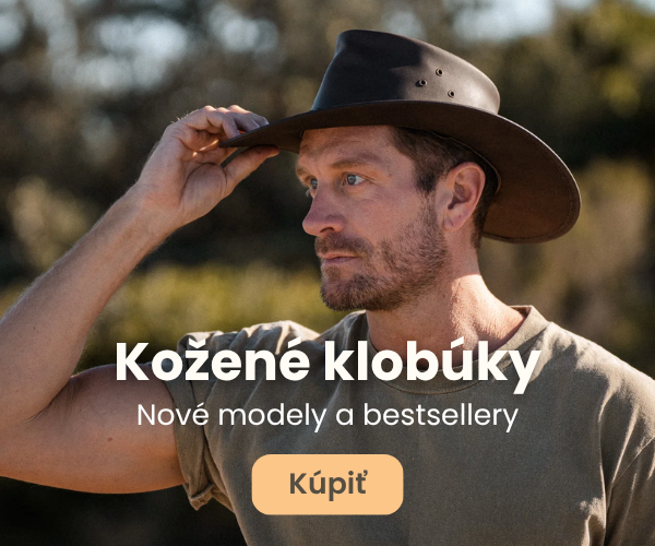 Kožené klobúky a austrálske klobúky