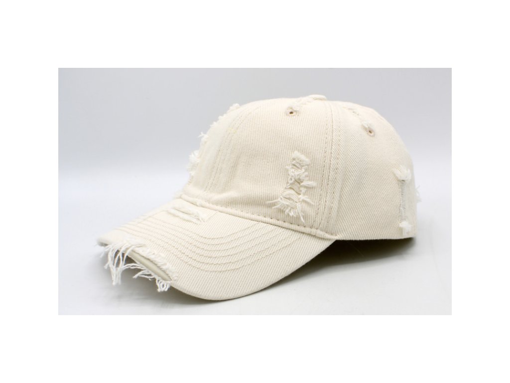 Mliečna šiltovka z bavlny - Baseball Cap Vintage