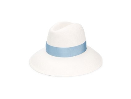 Klobúk Claudette cannete - Borsalino - svetlé modrá stuha