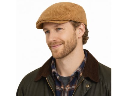 Pánska svetlo hnedá menčestrová bekovka s nepremokavou podšívkou