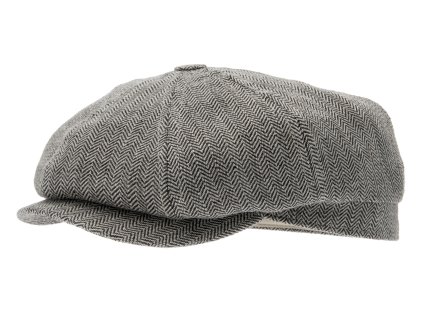 Letná ľanová šedá bekovka 8-panel od CTH Ericson - Börje