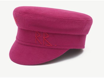 Kapitánka Ruslan Baginskiy - Monogram-embroidered Baker Boy Cap