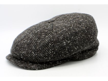 Zimná bekovka Hatteras od Fiebig - Vlna Tweed / Bekovka peaky blinders