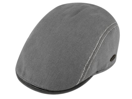 Bekovka driver cap od Fiebig bavlna - šedý kanvas