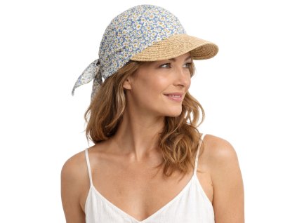 Modrý slamený šilt proti slnku - Fiebig 1903