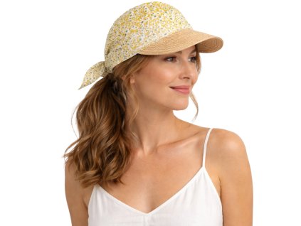 Žltá slamená slnečná clona - Fiebig 1903