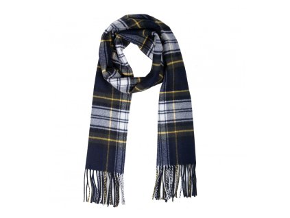 Pánsky károvaný šál 37 x 180 cm - škótsky károvaný tartan