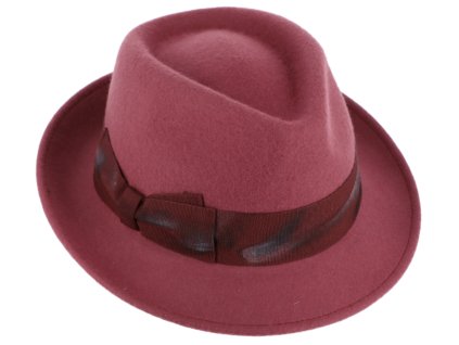 Dámsky staroružový klobúk trilby - Bema