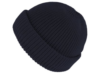 Modrá unisex čiapka Fiebig - 100% vlna Merino - docker