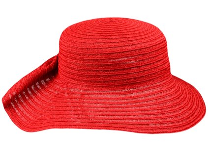 Dámsky červený klobúk Cilia - Cloche Mayser