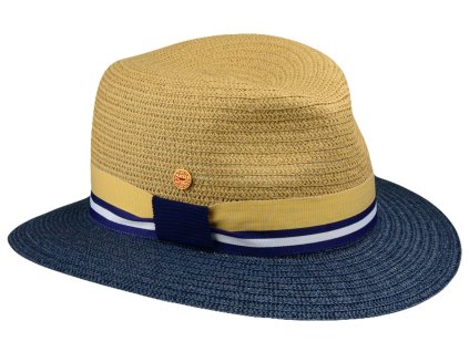Dvojfarebný dámsky klobúk Fedora - Mayser Nane