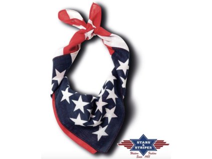 Bavlnená šatka - bandana (USA)