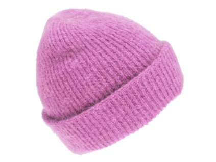 Mohérová ružová čiapka Fiebig