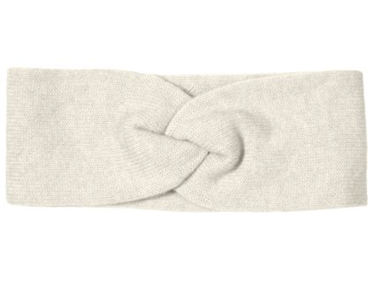 Dámska béžová kašmírová zimná čelenka - Fiebig