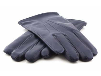 Pánske modré zimné rukavice s kašmírom - Carlsbad Hat