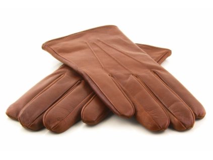 Pánske svetlohnedé zimné rukavice s kašmírom - Carlsbad Hat