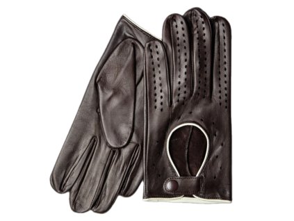 Pánske hnedé rukavice na šoférovanie - Carlsbad Hat