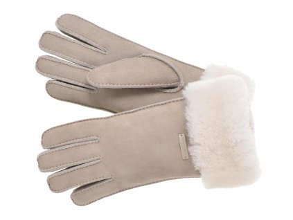 Luxusné rukavice od Seeberger z kvalitnej jahňacej kožušiny