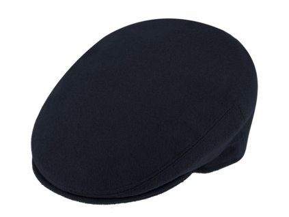 Pánska modrá vlnená zimná bekovka - Fiebig