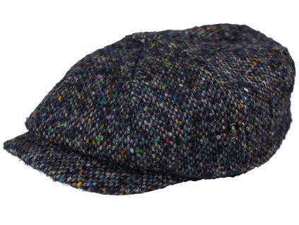 Zimná modrá bekovka Bakerboy od CitySport - Donegal Tweed 301