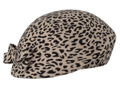 Dámske leopardie plstené lodičky Fiebig