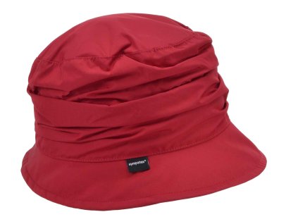 Dámsky nepremokavý Outdoor klobúk - bordová Sympatex - Bucket Hat - Seeberger