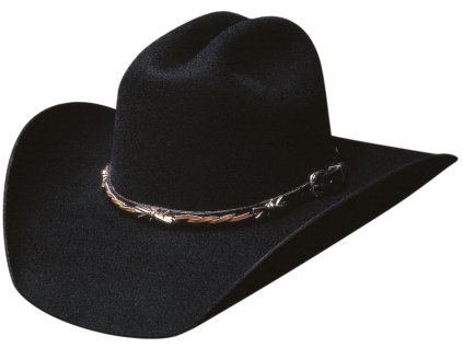 Čierny westernový klobúk BUCKAROO 6X