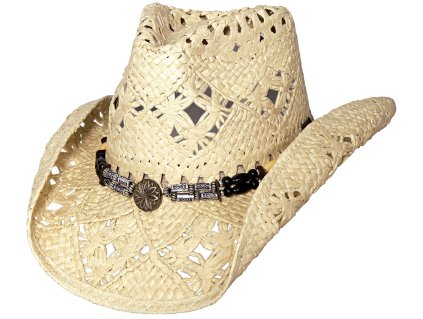 All Summer Long – westernový klobúk z Toyo Straw, prírodný