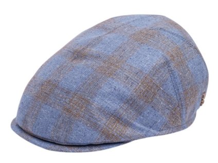 Pánska modra letná bekovka - Mayser - Pierce - limitovaná kolekcia Carlsbad Hat