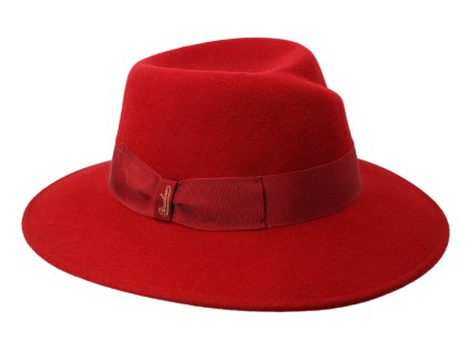 Dámsky červený klobúk Borsalino - Rómy