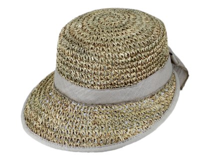 Letná šiltovka-klobúčik z morskej trávy - Fiebig 1903 Crochet