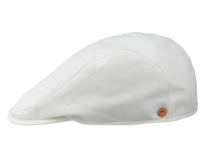 Pánska biela bekovka - Mayser Matteo - COOLMAX® (UV ochrana 80)