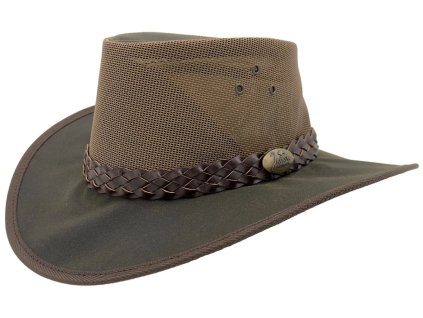 Jacaru Knockabout Breeze – austrálsky outdoorový klobúk z voskovanej bavlny