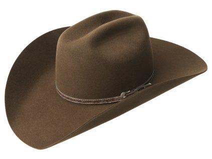 Hnedý kovbojský klobúk Bailey Roderick z vlny – western USA