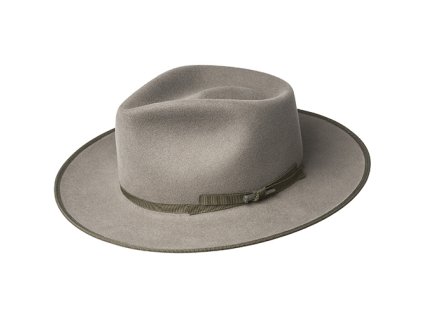 Westernový klobúk Bailey® Colver – Elite Finish, obšitá krempa, GREIGE