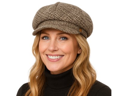 8-dielna dámska bekovka od Mayser - Camila Newsboy Cap