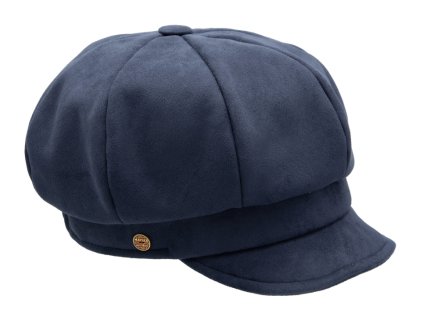 8-dielna dámska modrá bekovka od Mayser - Camila Newsboy Cap