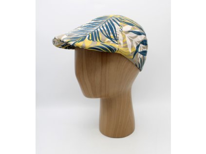 Pánska letná 6-dielna bavlnená bekovka s tropickým vzorom od Fiebig - limitovaná kolekcia