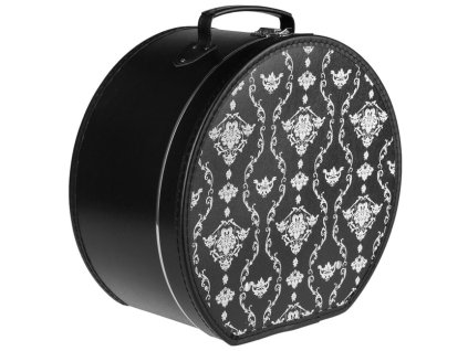 Klobúkový box 40 cm čierny