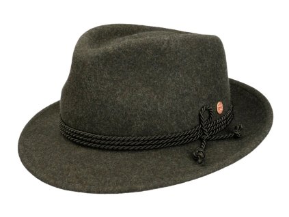 Olivový klobúk trilby Mayser - Maleo Mayser