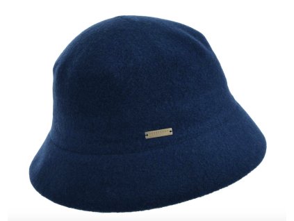 30397 bucket hat zimni petrolejovy vlneny kloboucek seeberger