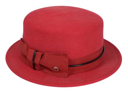 Dámsky francúzsky červený klobúčik - Fléchet